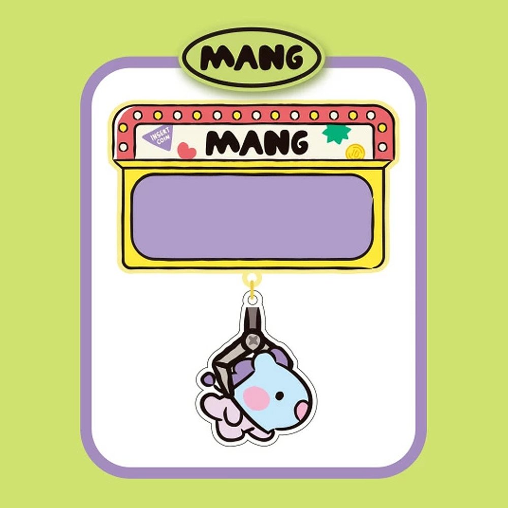 BT21 Minini Acrylic Name Badge