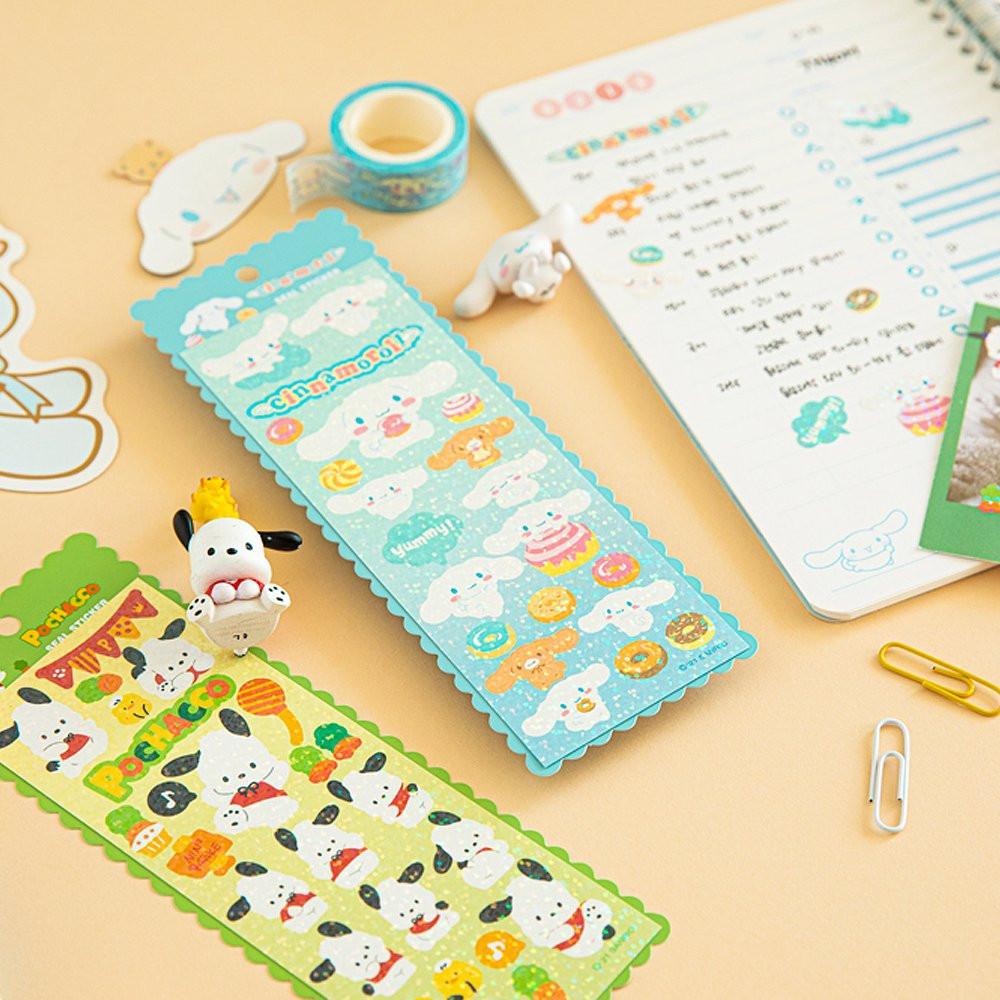 Sanrio Characters Twinkle Seal Sticker Sheet