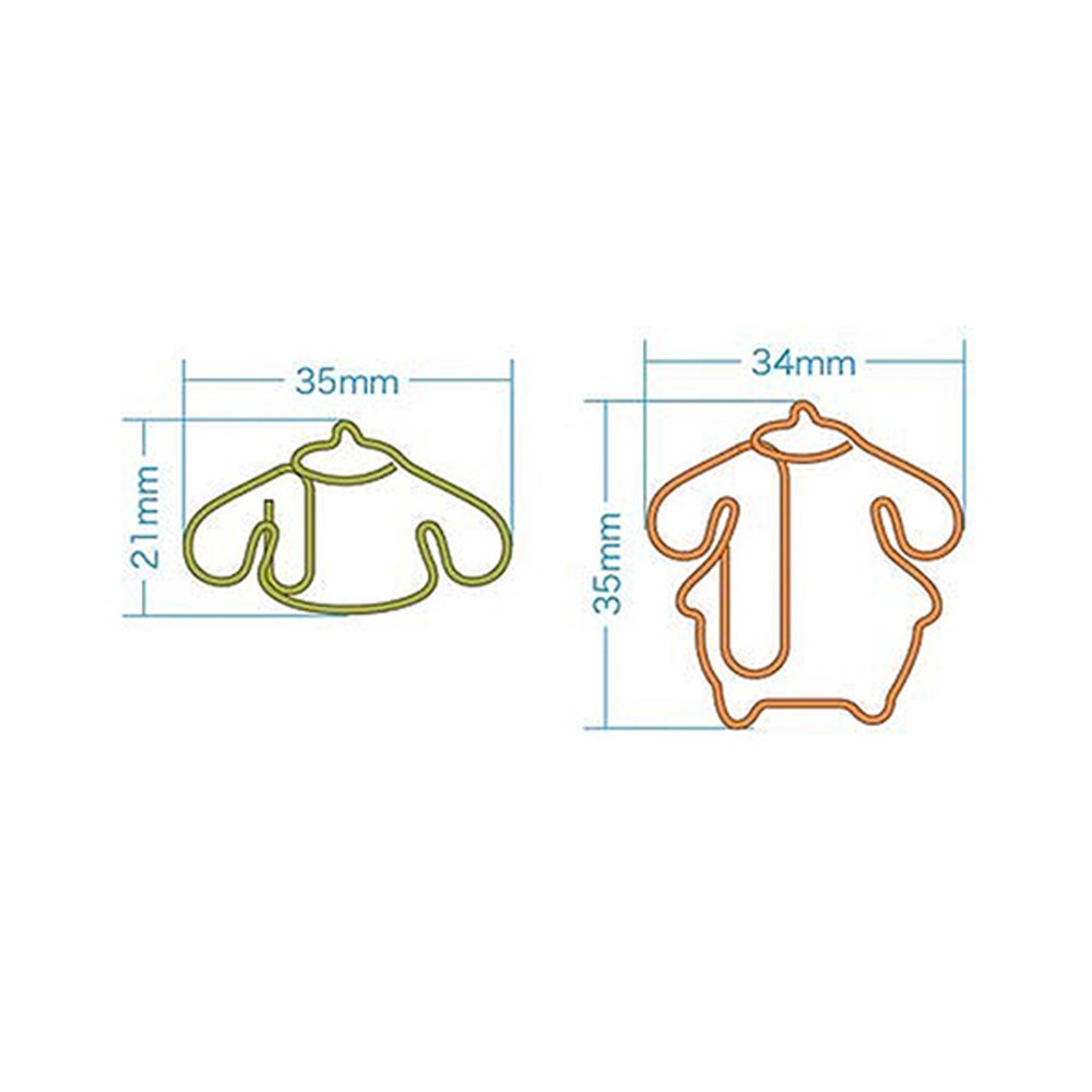 Sanrio Character Die-Cut Clip Set