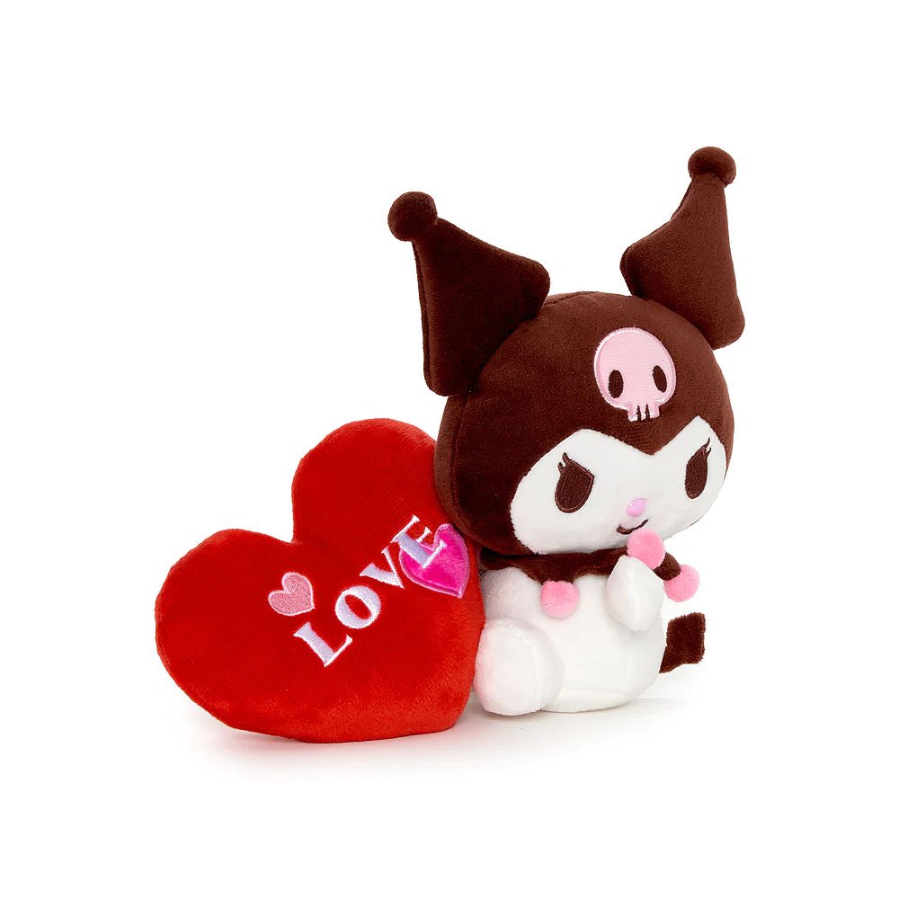 Sanrio Kuromi Love Heart 6" Bean Doll