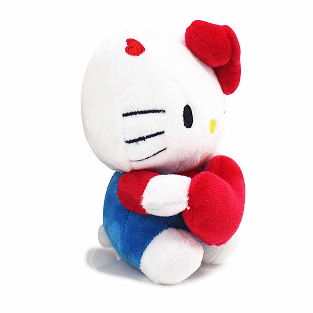 Sanrio Hello Kitty Heart Plush Keychain