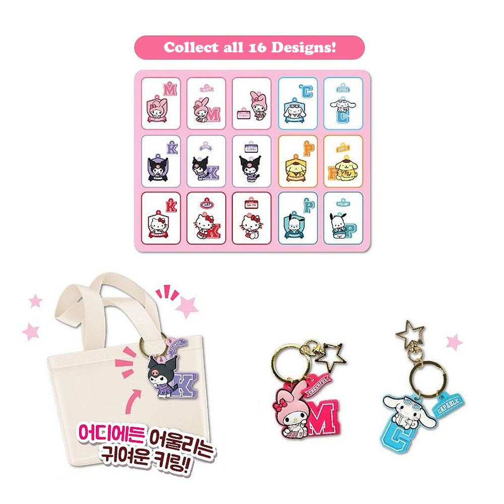 Sanrio Characters New Secret Key Ring Blind Box