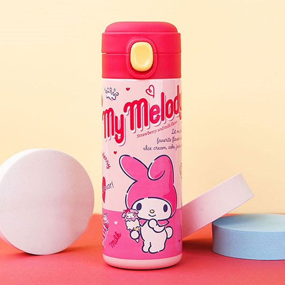 Sanrio Characters 400ml One Touch Stainless Steel Tumbler