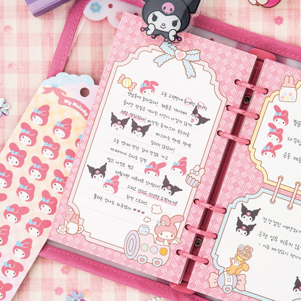 Sanrio Characters Face Sticker Sheet