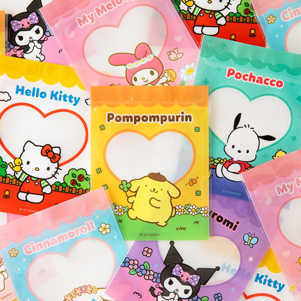 Sanrio Characters Zipper Bag Set