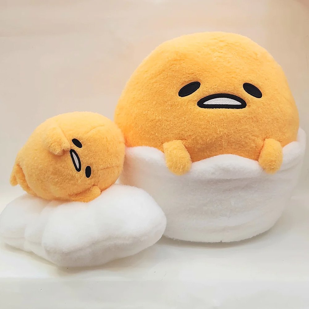 Gudetama 6"Bean Doll Plush