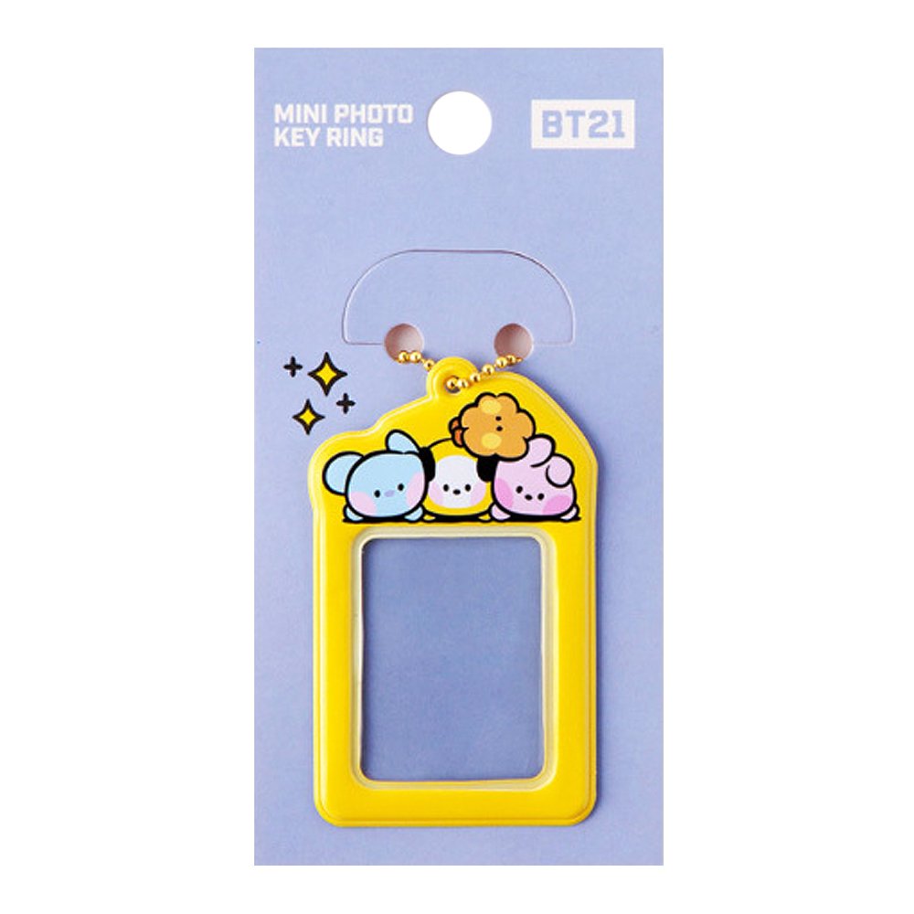 BT21 Mini Photo Key Ring