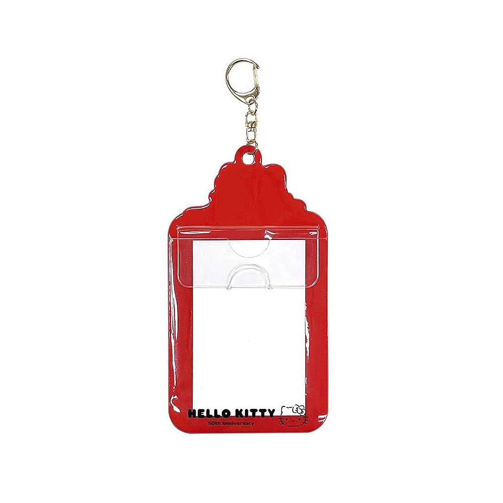 Sanrio Hello Kitty ID Holder Clip-On :50th Anniversary