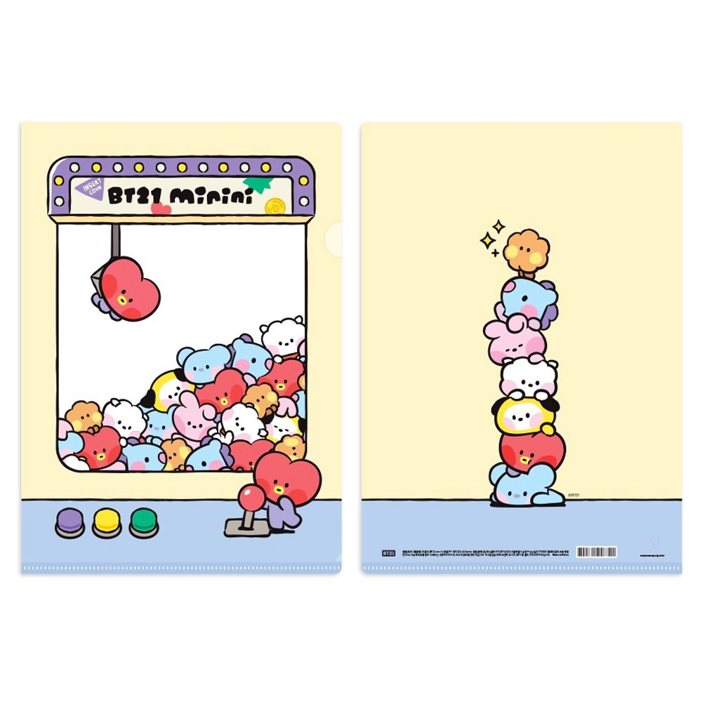 BT21 Glossy L-Folder : Minini