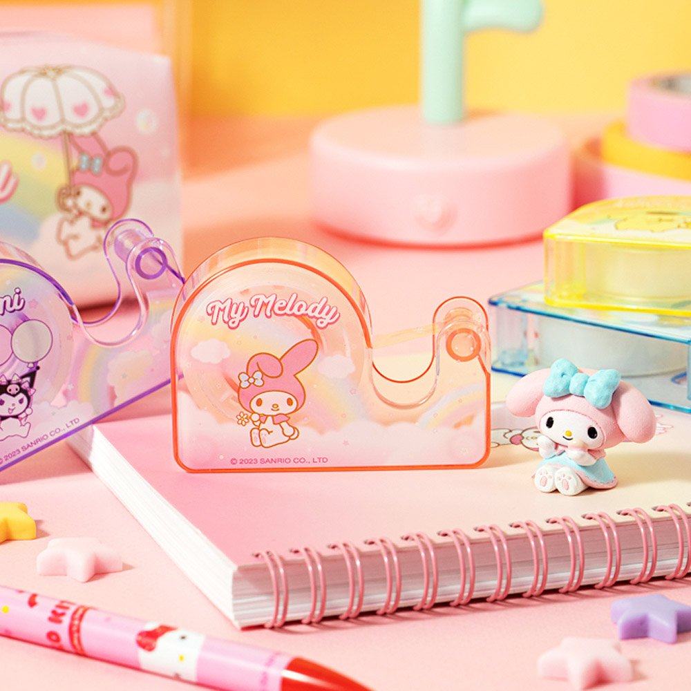 Sanrio Characters Rainbow Clear Tape