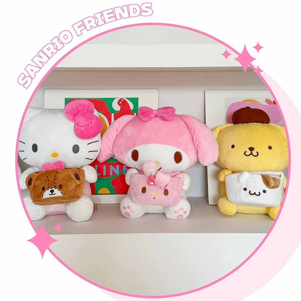 Cinnamoroll Friends with Basket 11" Plush