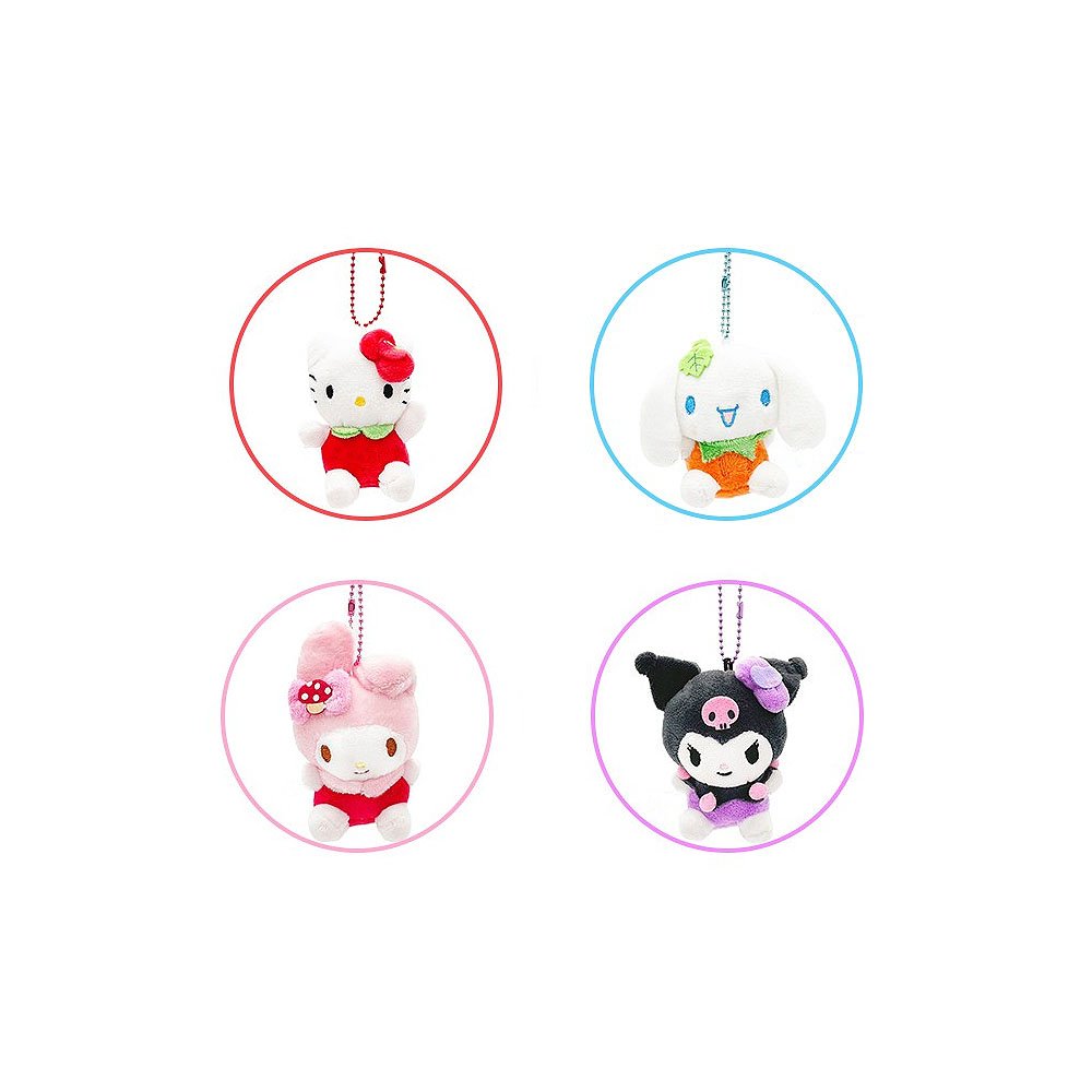 Sanrio Kuromi Garden Keychain Plush
