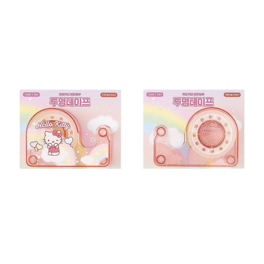 Sanrio Characters Rainbow Clear Tape