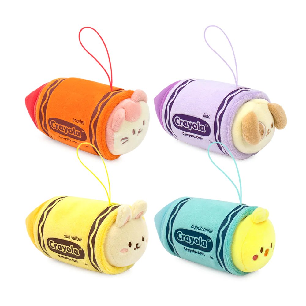 Anirollz x Crayola 5" Plush Keychain