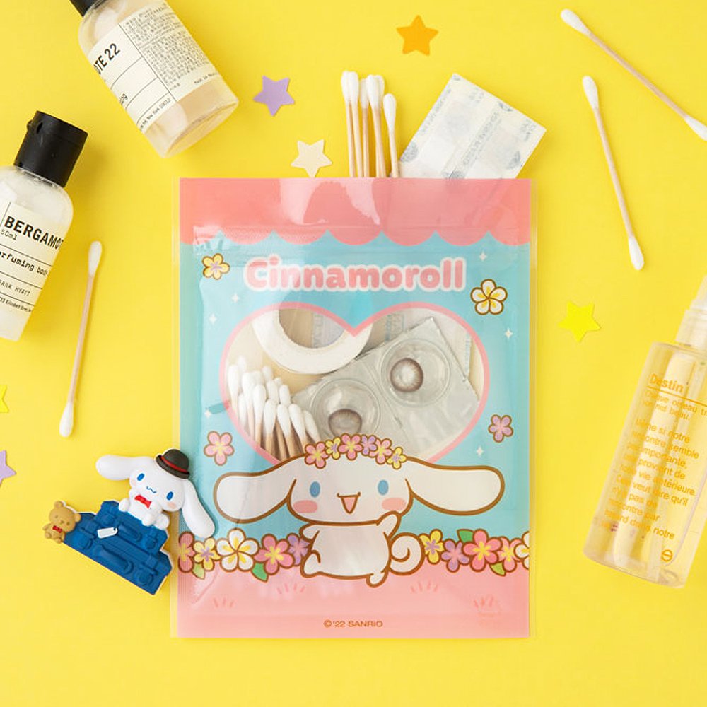 Sanrio Characters Zipper Bag Set