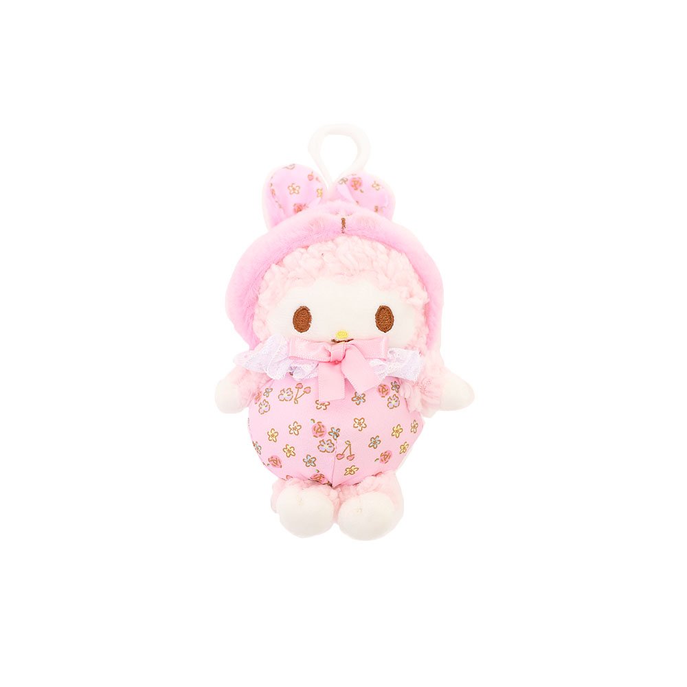 My Sweet Piano Flower Bunny Mascot Clip on