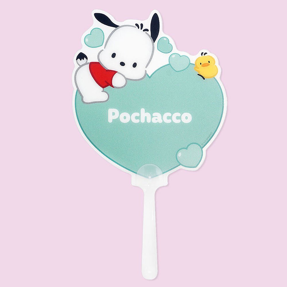 Sanrio Characters Heart Hand Fan