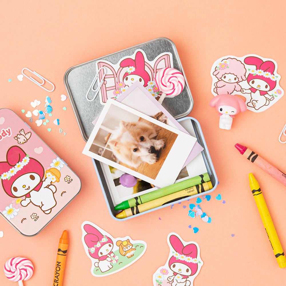 Sanrio Characters Tin Case Sticker Set