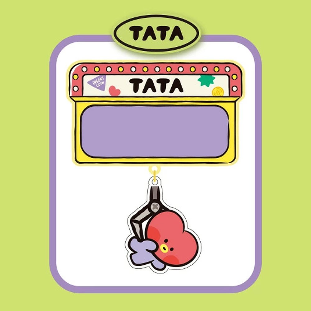 BT21 Minini Acrylic Name Badge