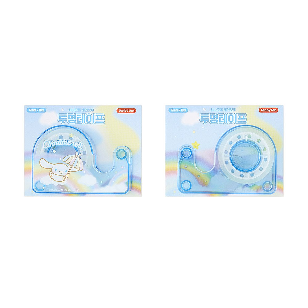Sanrio Characters Rainbow Clear Tape
