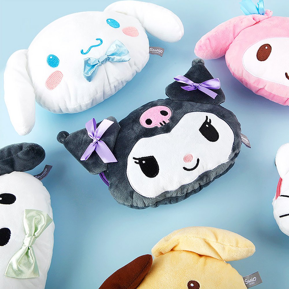 Sanrio Cinnamoroll Face Plush Crossbody Bag
