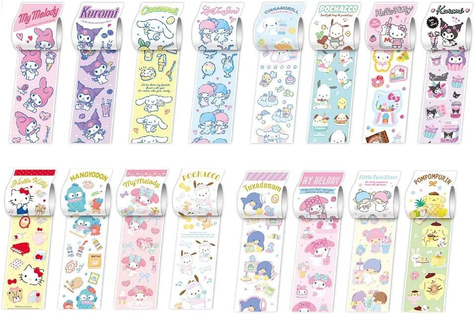 Sanrio Characters Secret Roll Sticker Capsule
