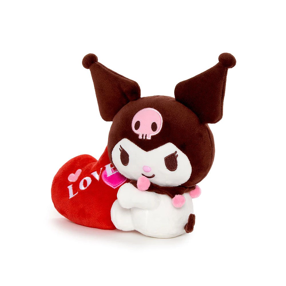 Sanrio Kuromi Love Heart 6" Bean Doll
