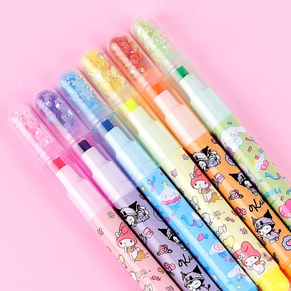 Sanrio Characters Spangle Star Highlighter Set