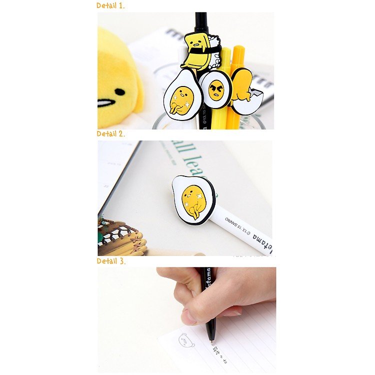 Gudetama Mascot Pen : Hard Boiled Egg