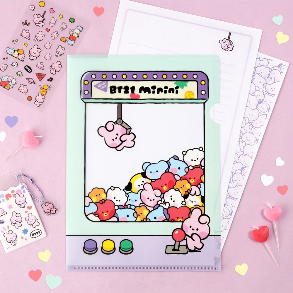 BT21 Glossy L-Folder : Minini