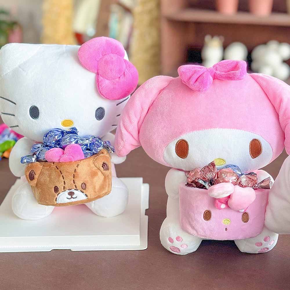 Sanrio Kuromi Friends with Basket 11" Plush