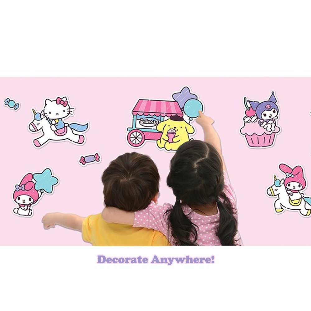 Sanrio Characters Roll Coloring Sticker Sticker V1