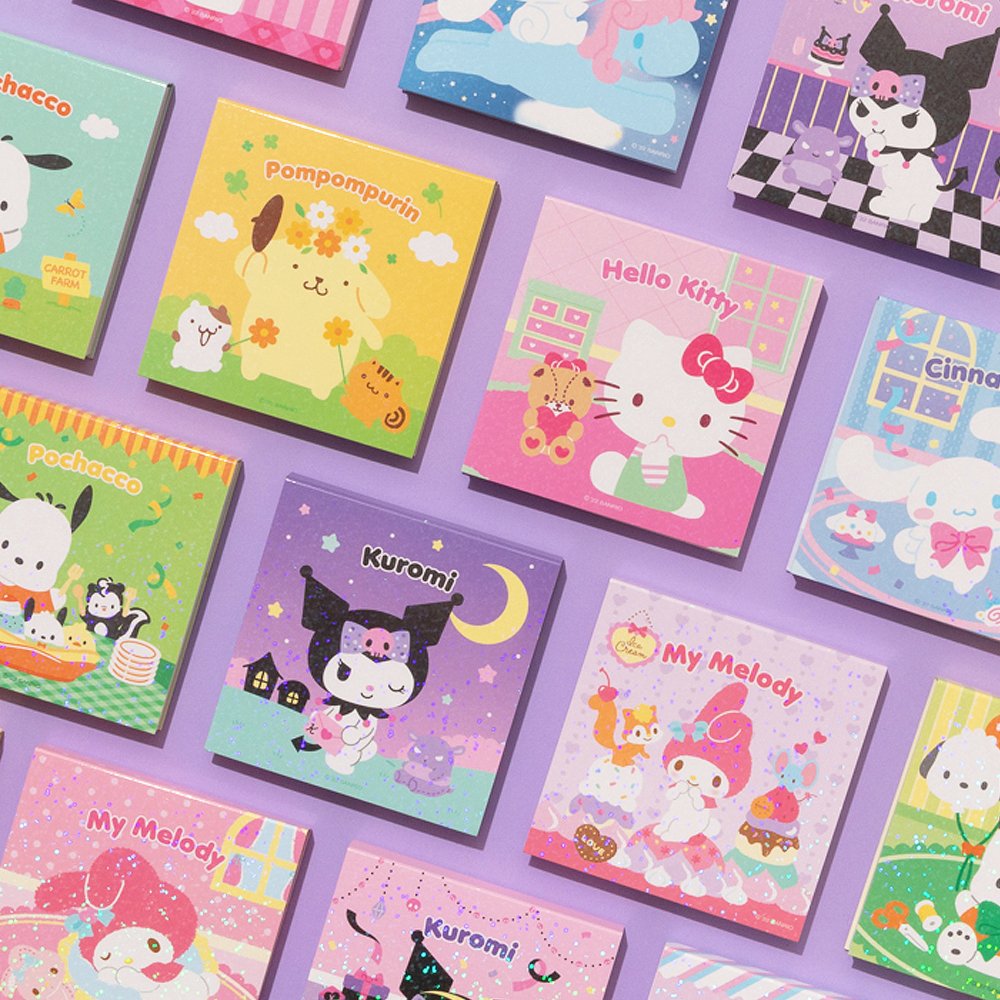 Sanrio Characters Cover Memo Pad
