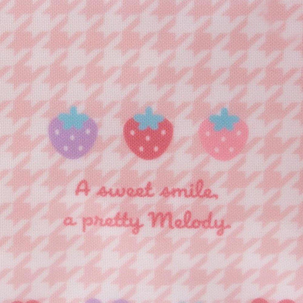 Sanrio My Melody Pouch :Floral Houndstooth