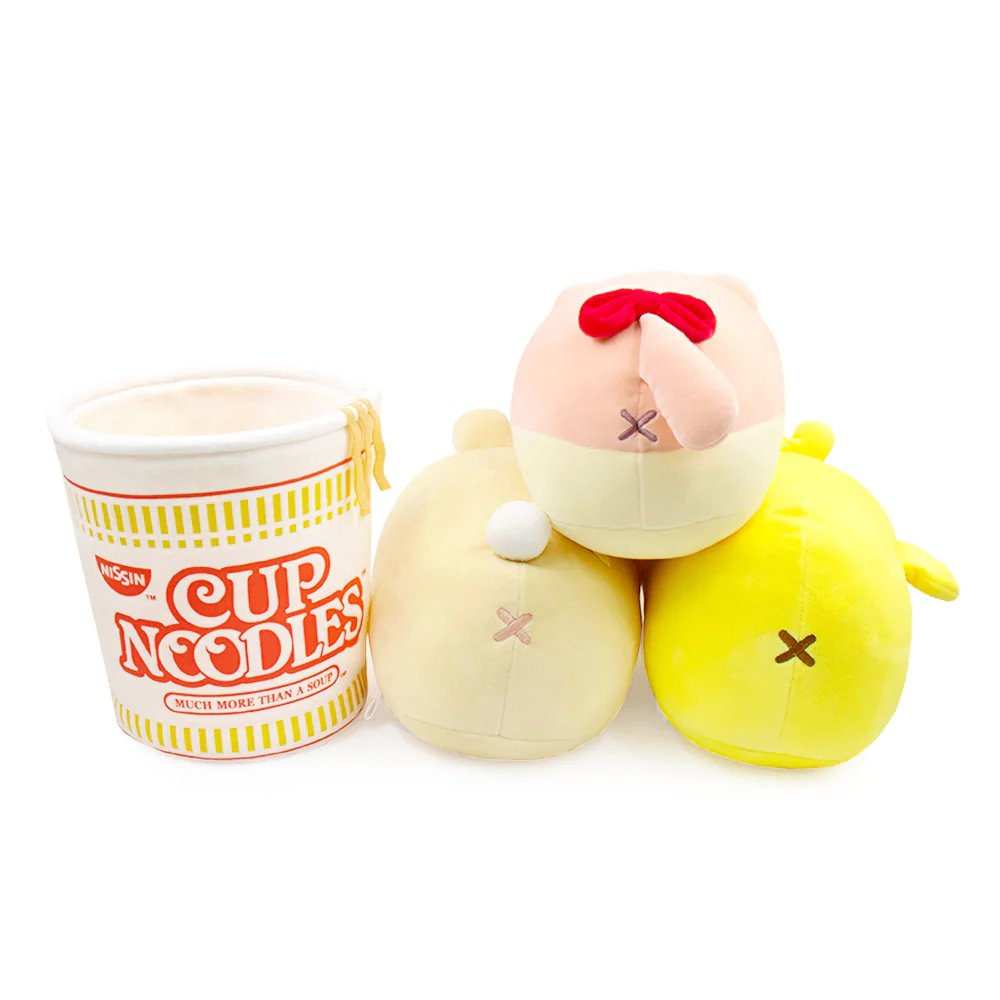 Anirollz x Nissin Cup Noodles 9” Medium Blanket Plush
