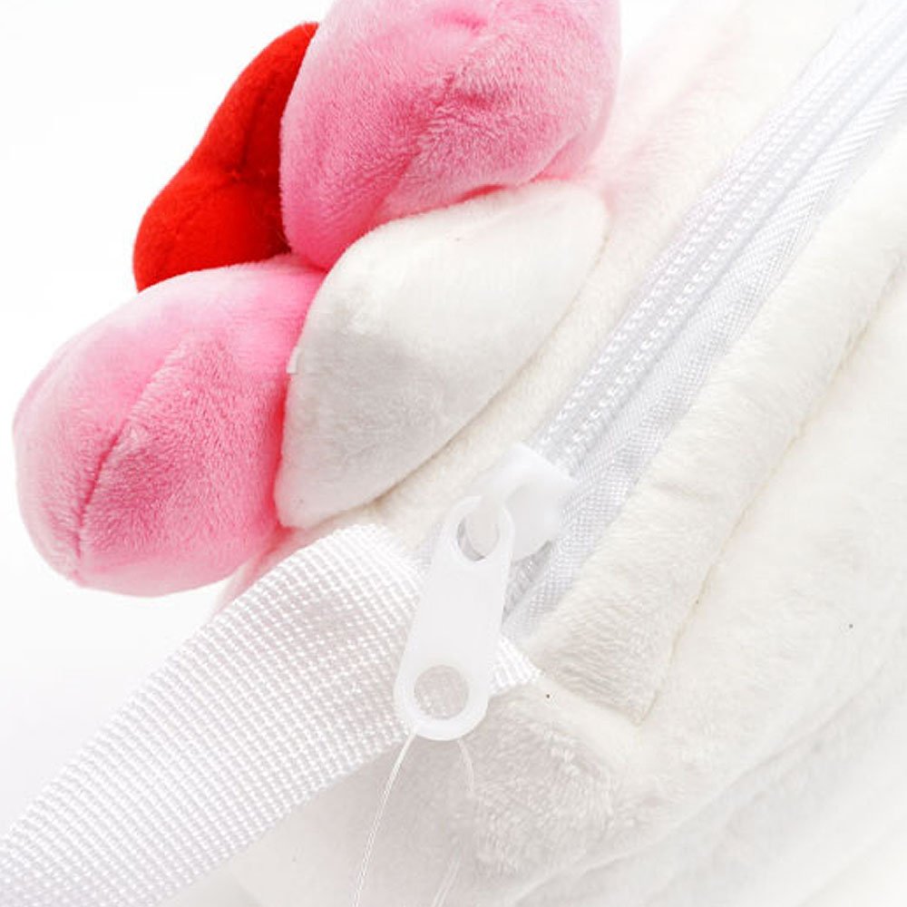 Sanrio Hello Kitty plush pouch crossbody bag, Sanrio Hello Kitty plush pouch shoulder bag, Hello Kitty stuffed animal pouch bag, Hello Kitty pouch across bag, Hello Kitty plushies, Hello Kitty plush accessories , Hello Kitty bag , coin pouch wallet purse