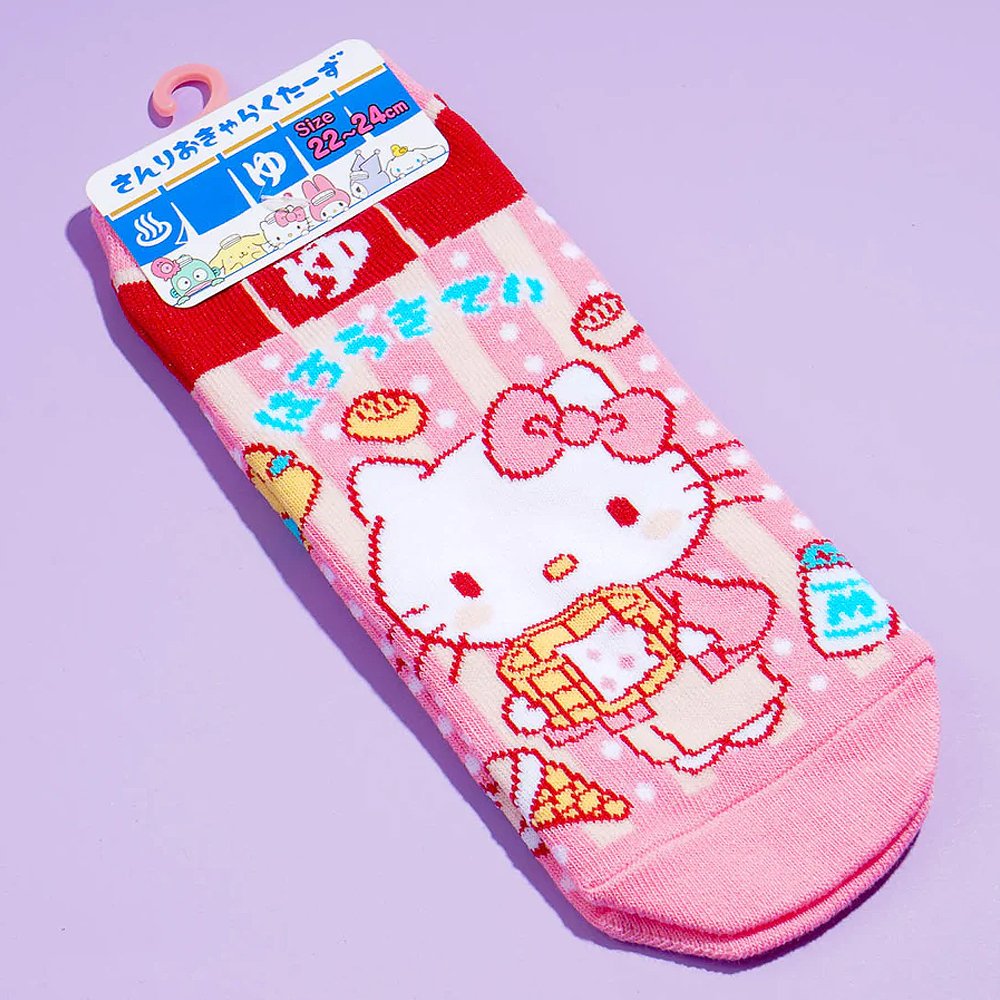 Hello Kitty Low-Cut Socks :Yukata