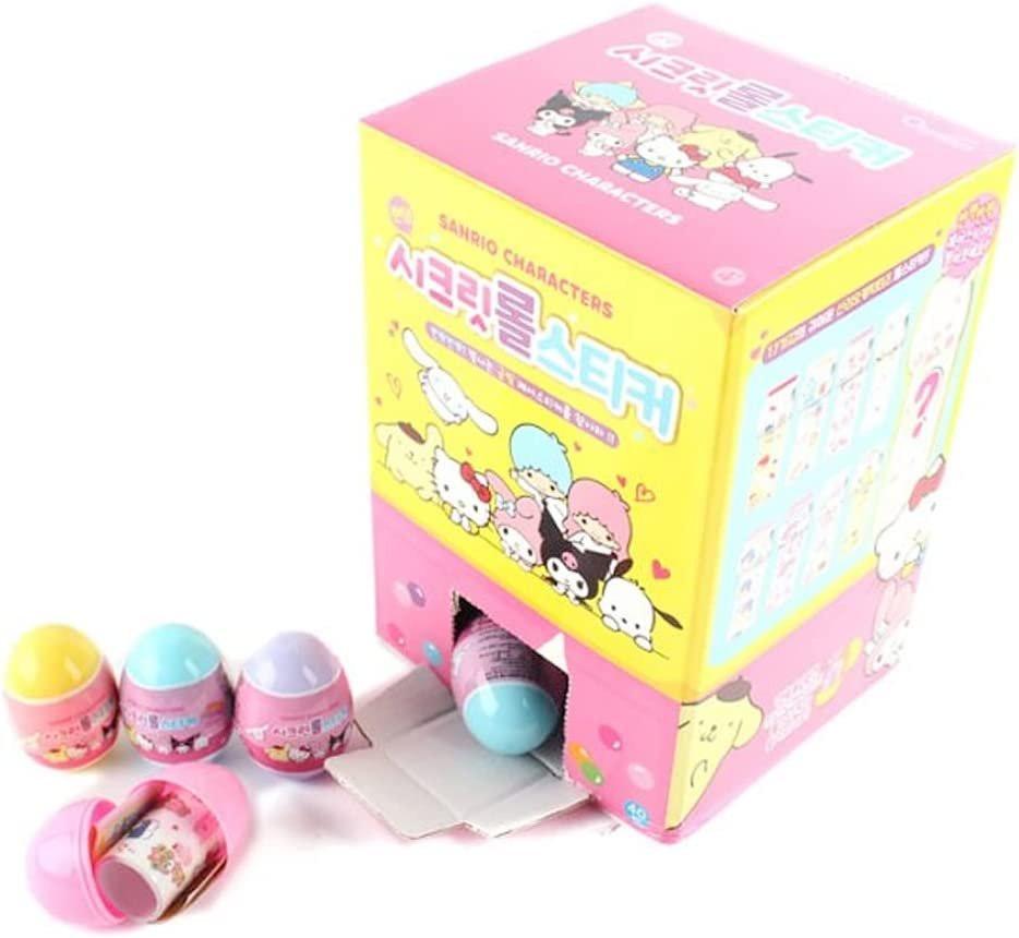 Sanrio Characters Secret Roll Sticker Capsule