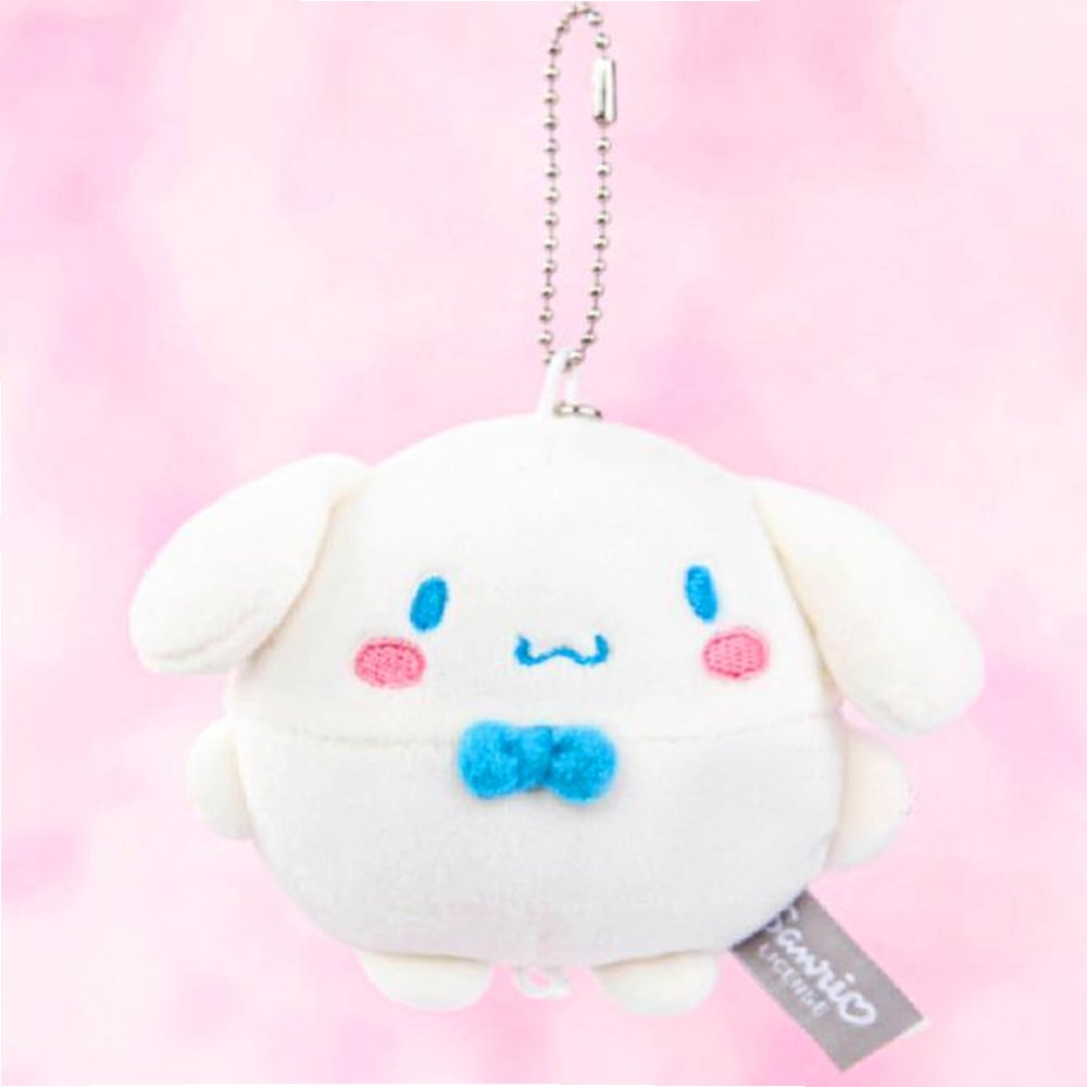 Sanrio Characters 4" Round Mochi Plush Keychain