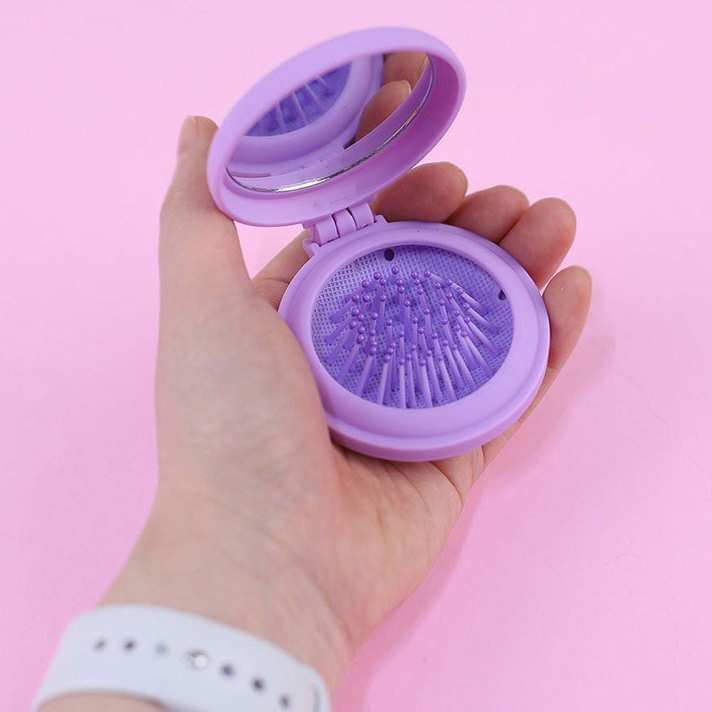 Sanrio Characters 2 in 1 Mirror Brush Set