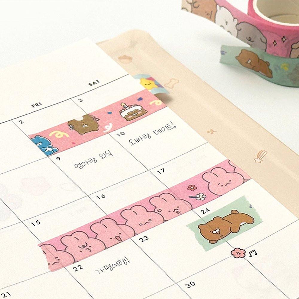 Soondeok Washi Tape & Sticker Set