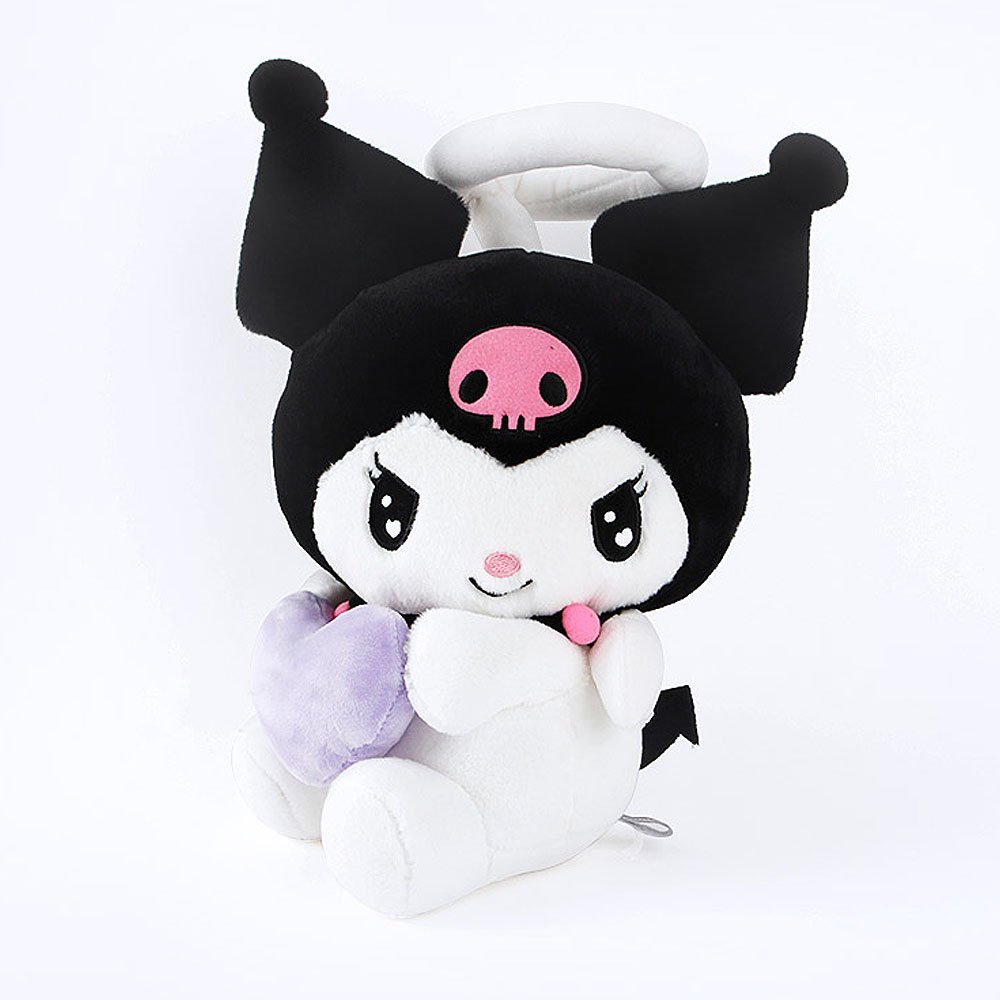 Sanrio Kuromi Angel Halo Heart 10" Plush