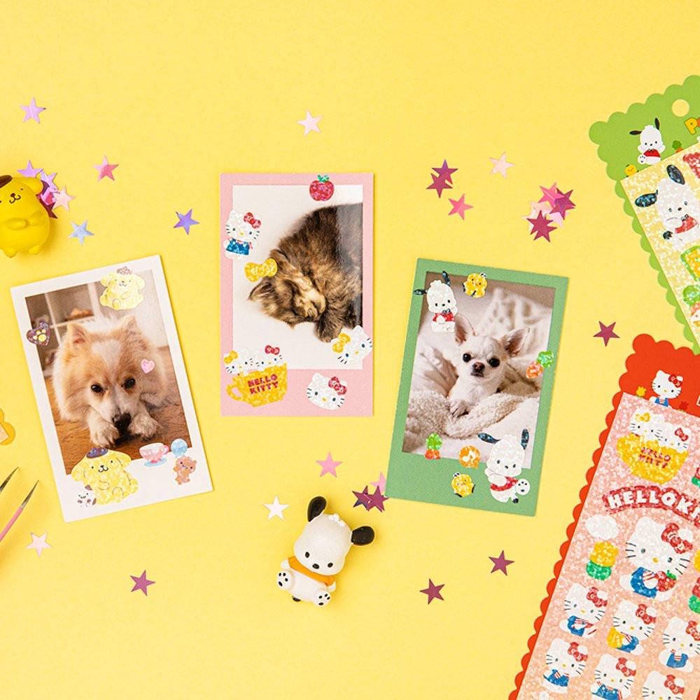 Sanrio Characters Twinkle Seal Sticker Sheet