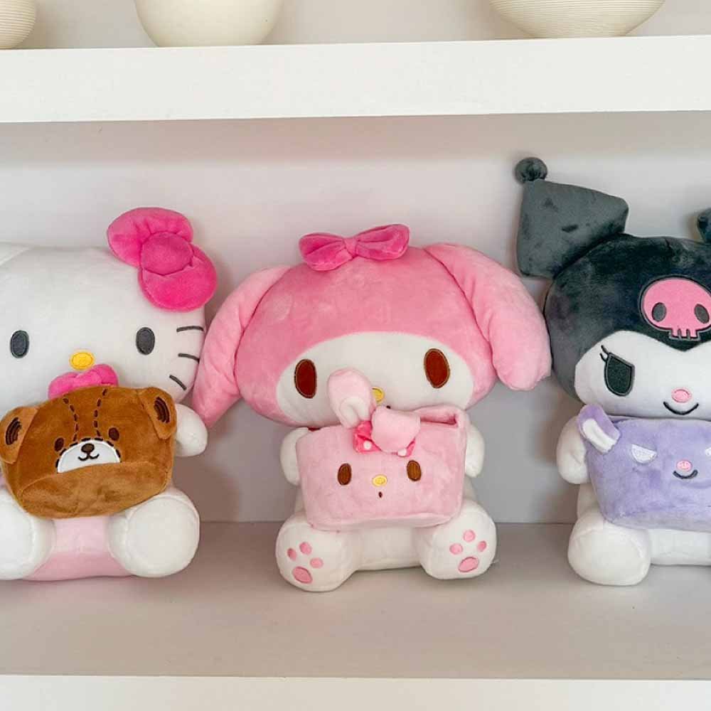 Sanrio Kuromi Friends with Basket 11" Plush