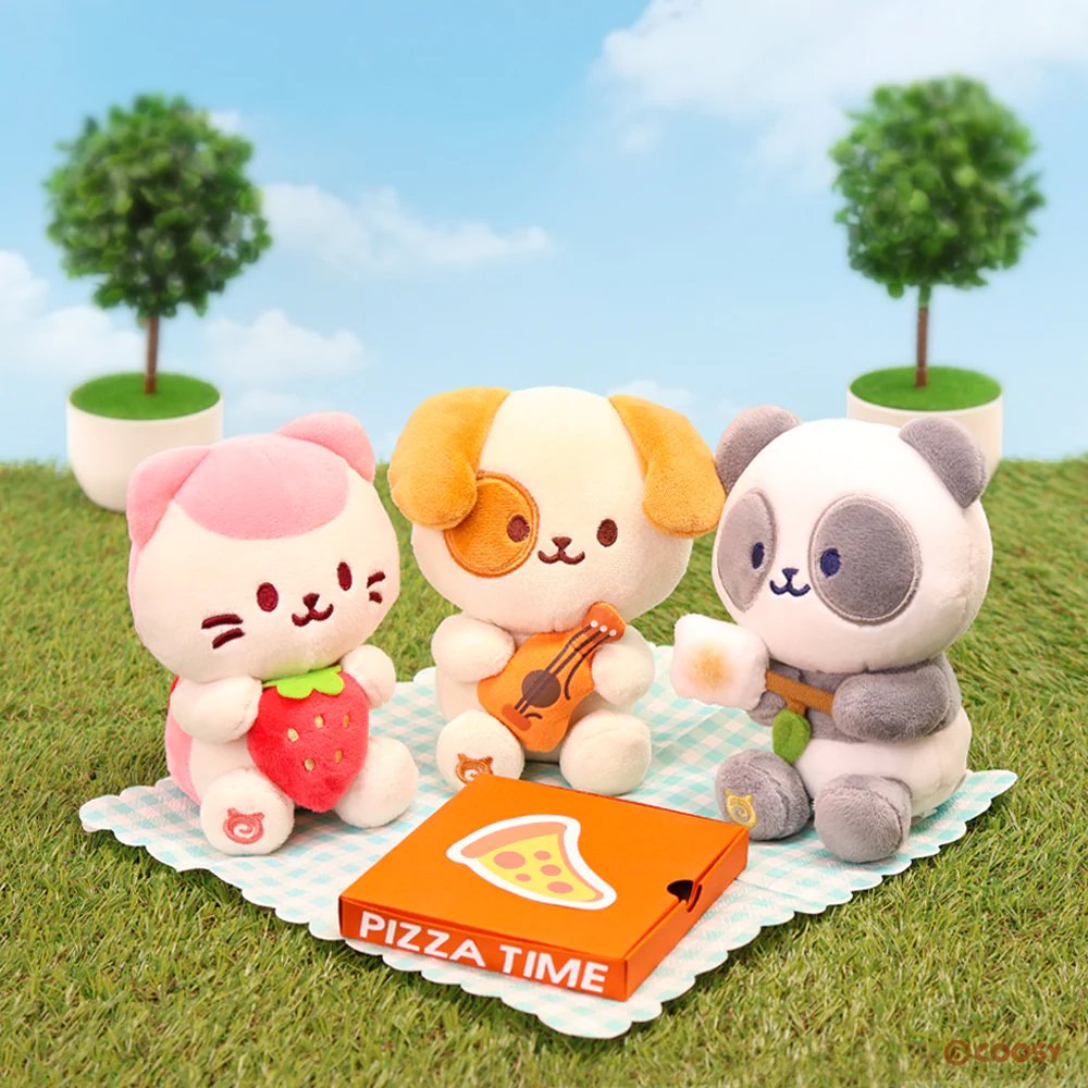 Anirollz 6" Small Sitting Plush