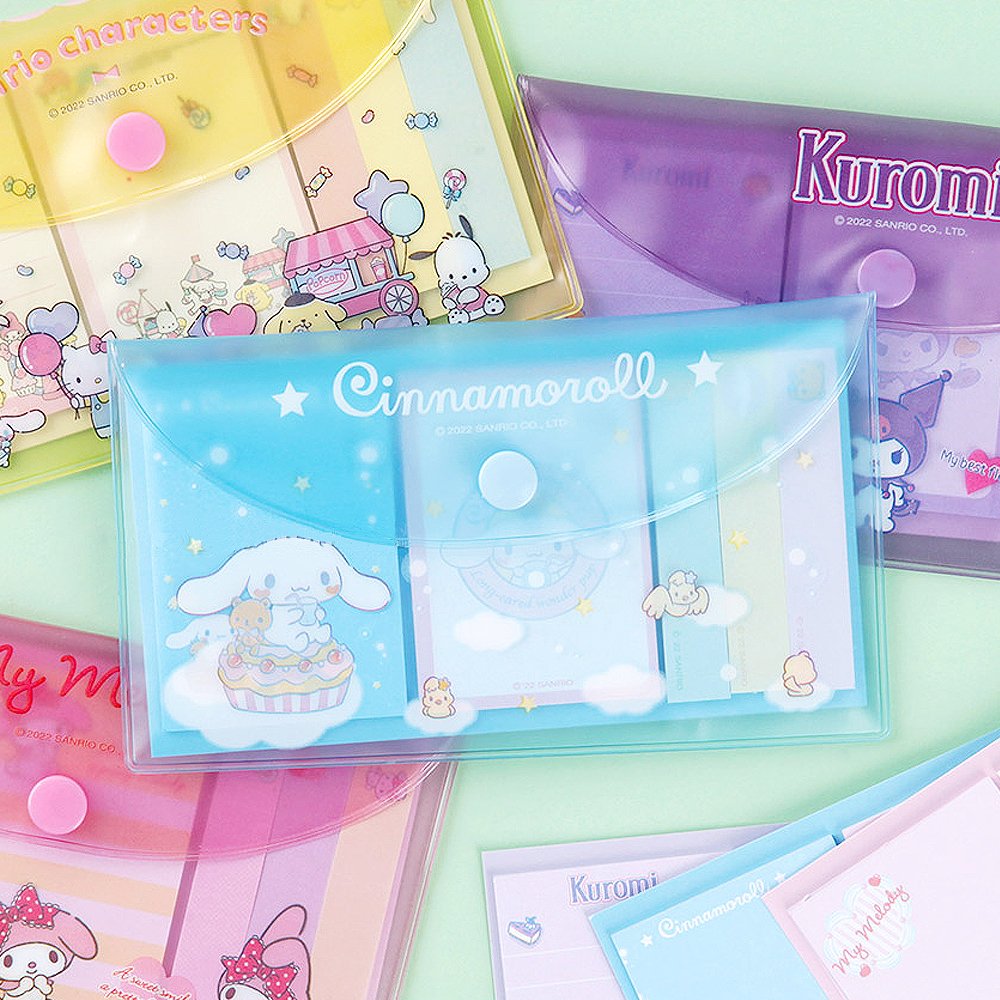Sanrio Characters Pocket Memo Set