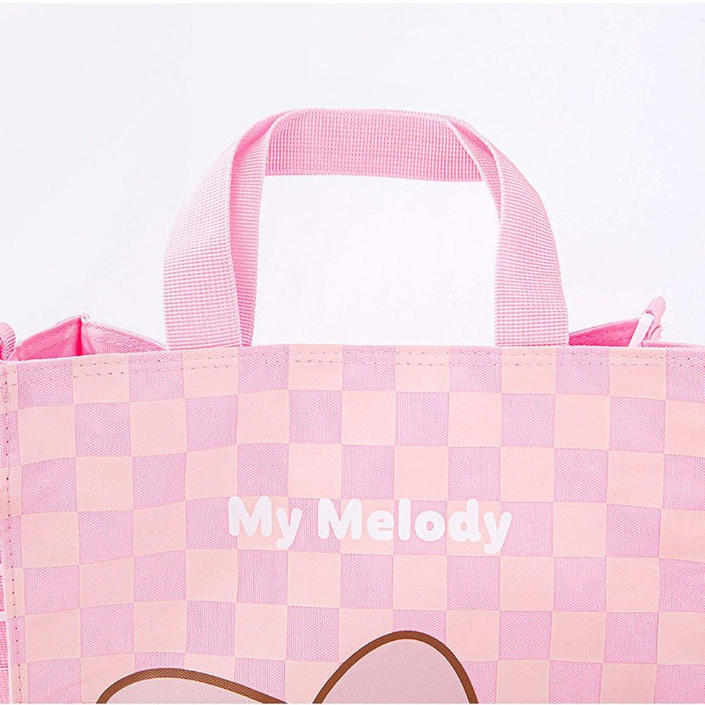Sanrio Characters Checkered Multipurpose Bag