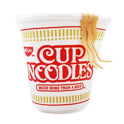 Anirollz x Nissin Cup Noodles Mochi 6" Plush