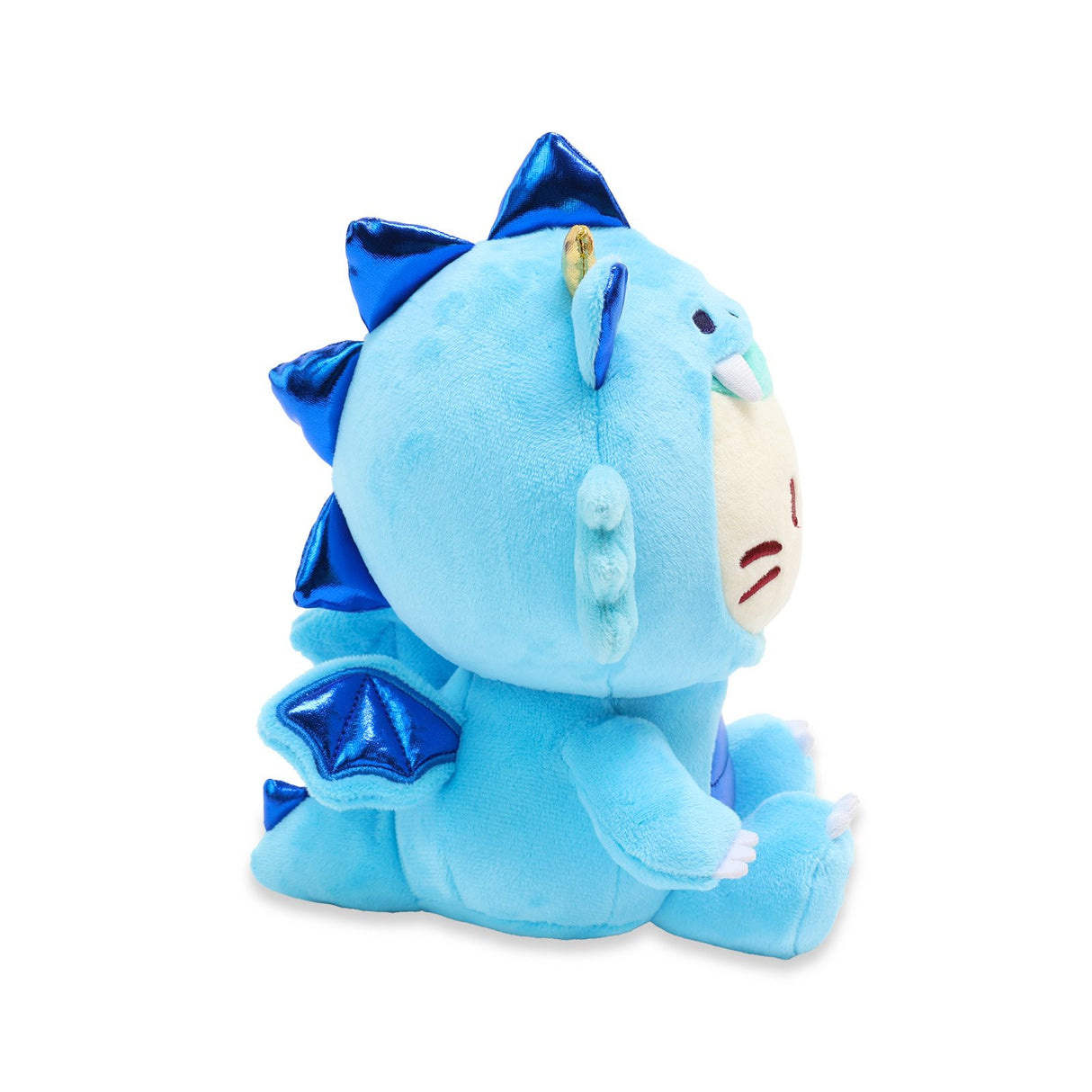 Anirollz Blue Dragon Mint Kittiroll 8" Medium Sitting Plush