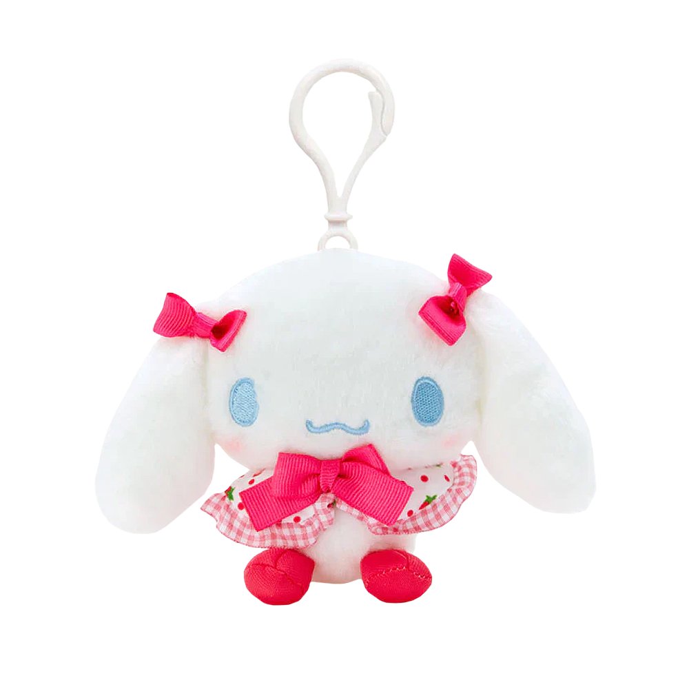 Sanrio Characters Clip-On Plush : Strawberry Dress